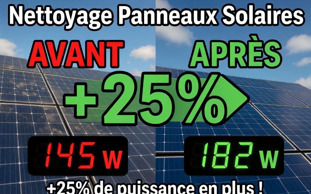 Prix nettoyage panneaux solaires 2026