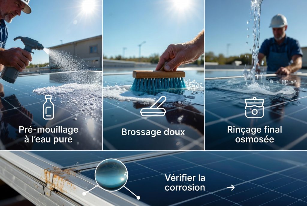 La méthode adaptée aux dépôts salins en 4 étapes